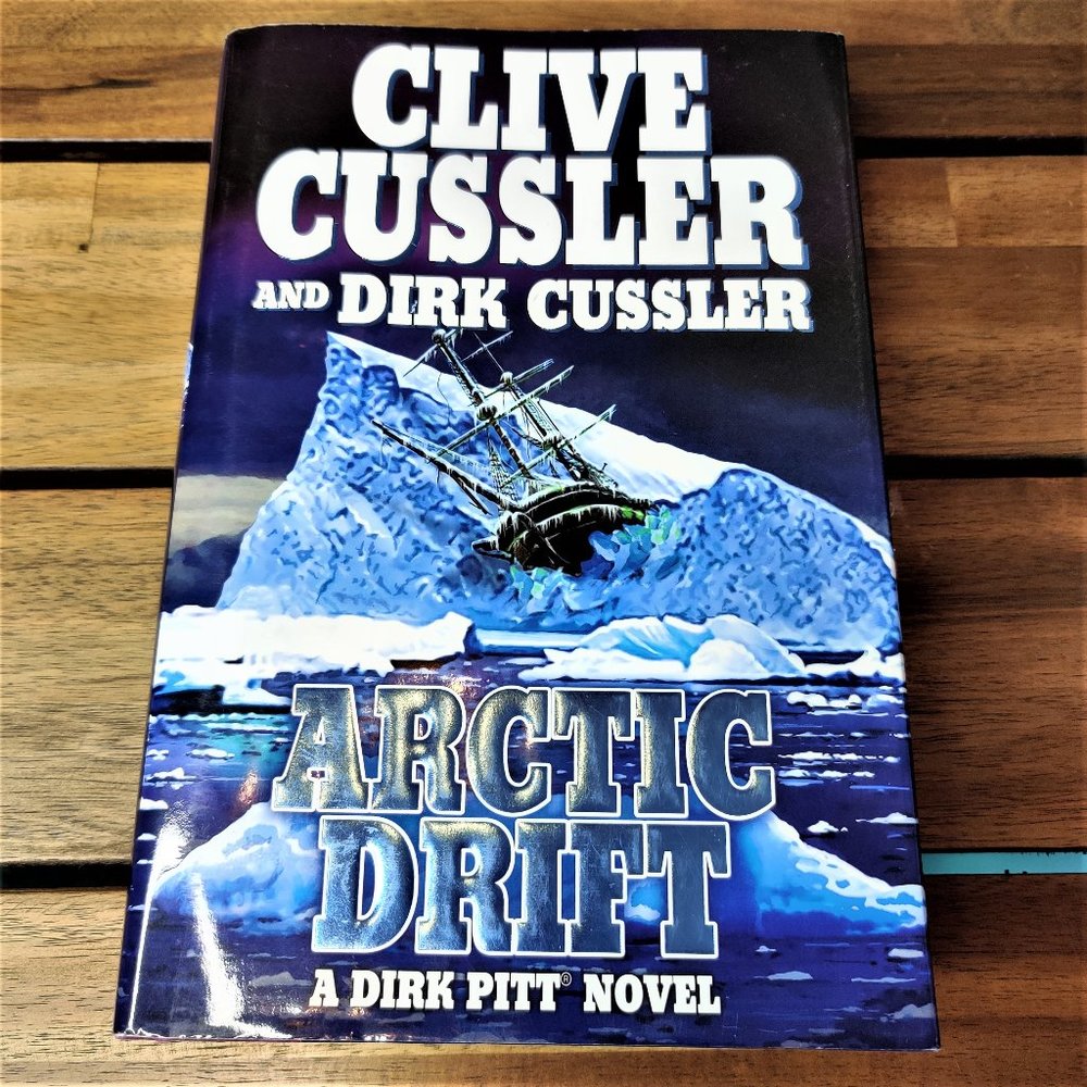 CLIVE CUSSLER "ARCTIC DRIFT" HARDBACK